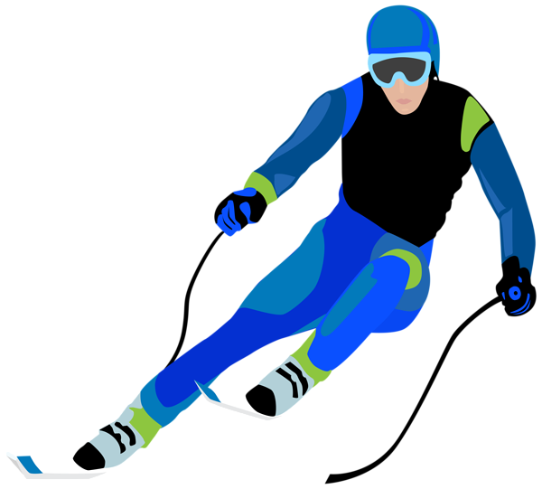 This png image - Skier Clip Art Image, is available for free download