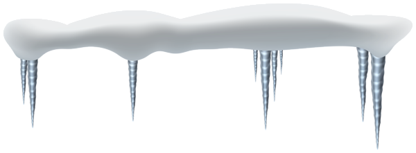 This png image - Snow and Icicles Clip Art Image, is available for free download