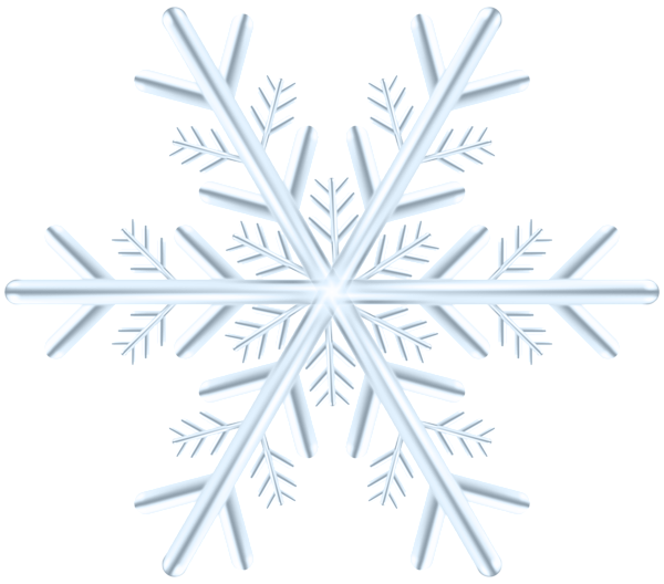 This png image - Snowflake Decor White PNG Clipart, is available for free download