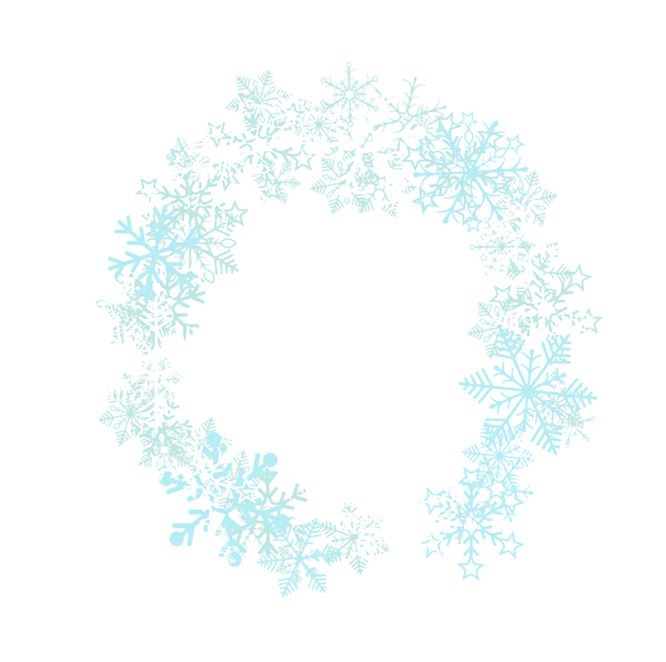 This png image - Snowflakes Border Frame Transparent PNG Image, is available for free download