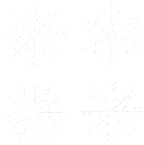 This png image - Snowflakes Set PNG Clipart, is available for free download