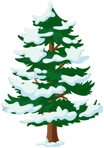 This png image - Snowy Fir Tree PNG Clipart, is available for free download