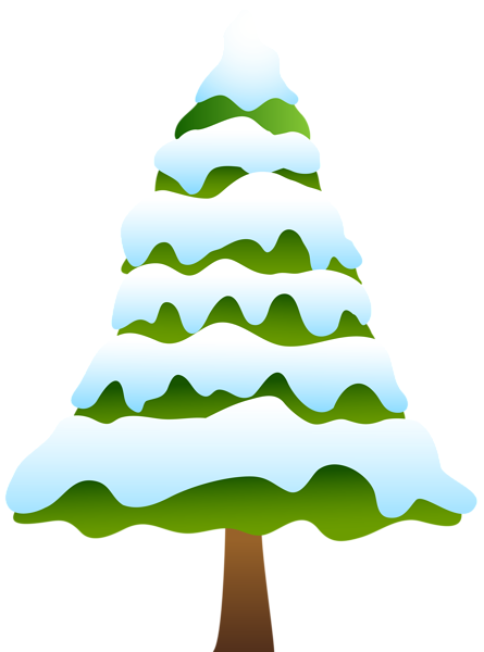 This png image - Snowy Pine Tree Clip Art PNG Image, is available for free download