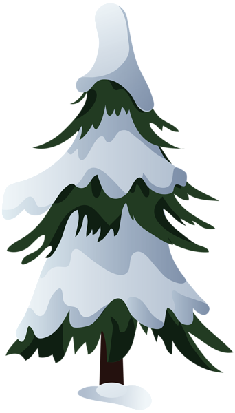 This png image - Snowy Pine Tree PNG Clip Art, is available for free download