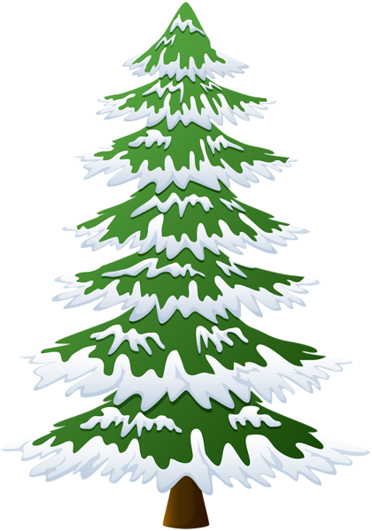 This png image - Snowy Pine Tree Transparent PNG Image, is available for free download