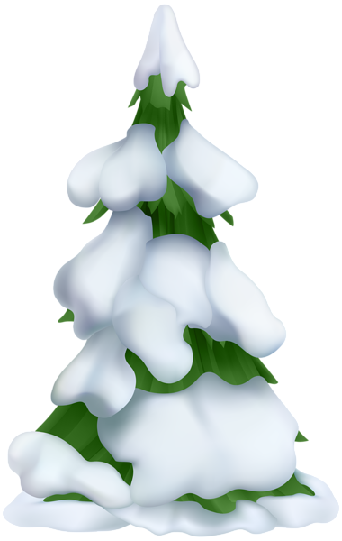 Snowy Tree Transparent PNG Clip Art | Gallery Yopriceville - High