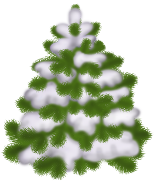 This png image - Transparent Christmas Snowy Tree, is available for free download
