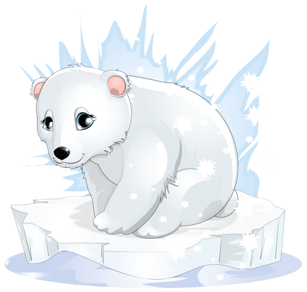 This png image - Transparent Polar Bear PNG Clipart, is available for free download