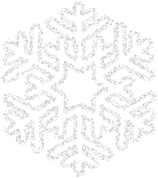 This png image - White Snowflake PNG Clipart, is available for free download