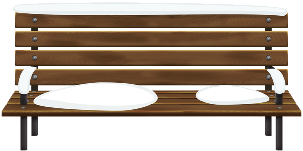 This png image - Winter Bench PNG Clip Art Image, is available for free download