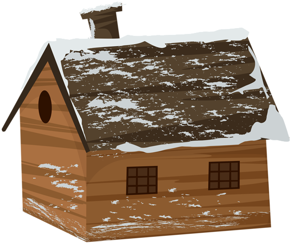 This png image - Winter Cabin House Transparent PNG Clip Art Image, is available for free download