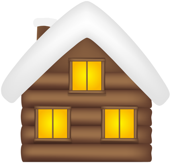 This png image - Winter Cabin PNG Clipart, is available for free download