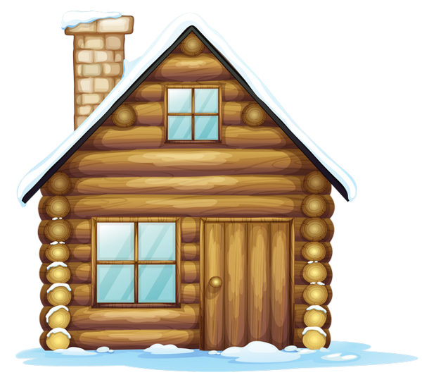 This png image - Winter Christmas House PNG Clipart, is available for free download