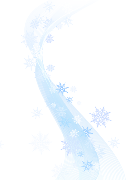 This png image - Winter Decoration with Snowflakes, is available for free download