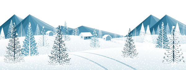 This png image - Winter Ground with Trees PNG Clipart Image, is available for free download