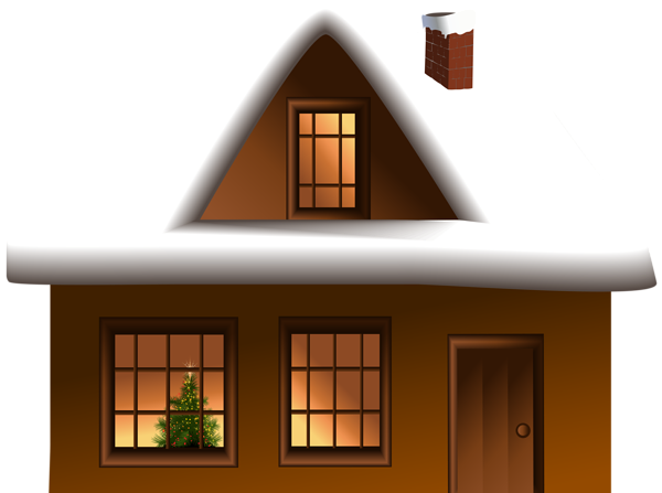 This png image - Winter House PNG Clip Art Image, is available for free download