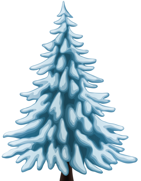 This png image - Winter Pine Tree PNG Clip Art Image, is available for free download