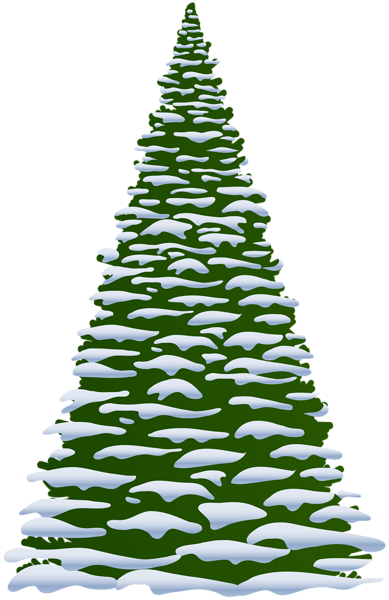 This png image - Winter Pine Tree Transparent Clip Art, is available for free download