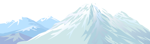 Winter Snowy Mountain Transparent PNG Clip Art Image | Gallery ...