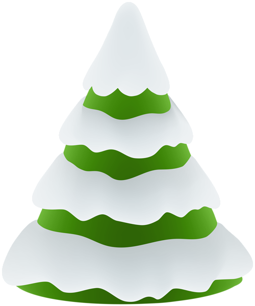 This png image - Winter Snowy Pine Tree Green PNG Clipart, is available for free download