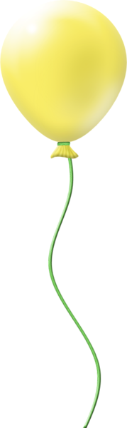 Yellow Balloon Clipart | Gallery Yopriceville - High-Quality Images and