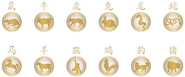 This png image - Chinese Zodiac Set Transparent PNG Clip Art Image, is available for free download