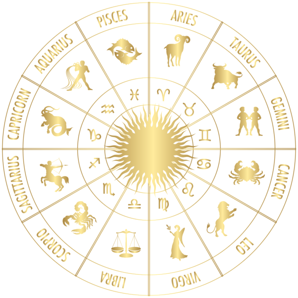 This png image - Zodiac Circle Transparent PNG Clip Art Image, is available for free download