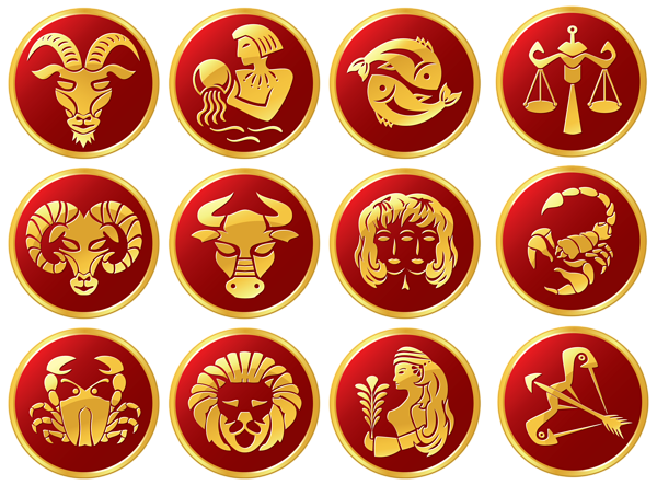 This png image - Zodiac Signs Set PNG Clip Art Image, is available for free download