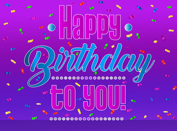 This jpeg image - Happy Birthday to You Card, is available for free download