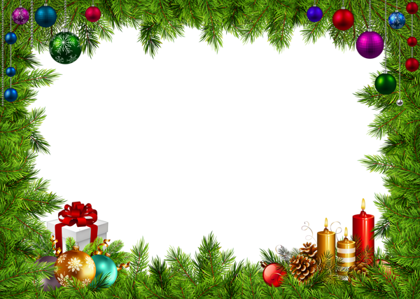 This png image - Christmas Border Frame PNG Image, is available for free download
