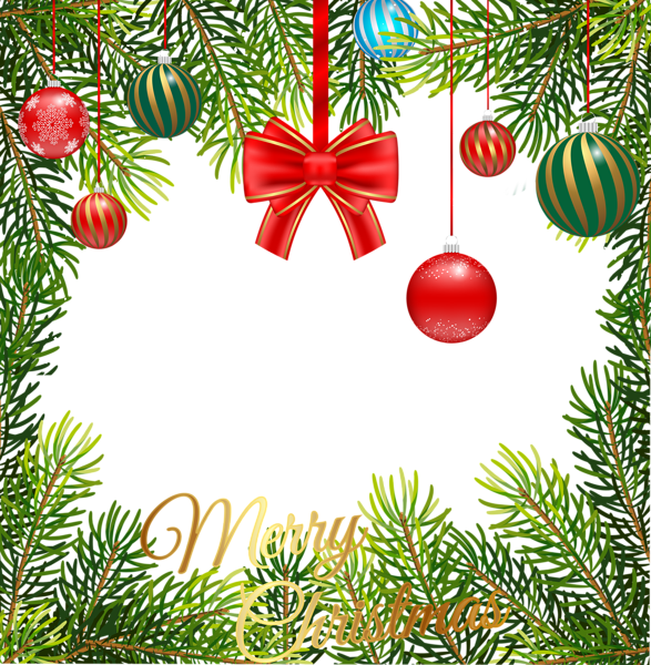 This png image - Christmas Border PNG Transparent Clip Art, is available for free download