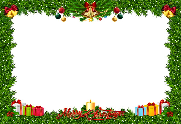 This png image - Christmas Frame Transparent PNG Clip Art, is available for free download