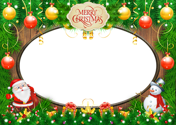 This png image - Christmas Frame Transparent PNG Image, is available for free download