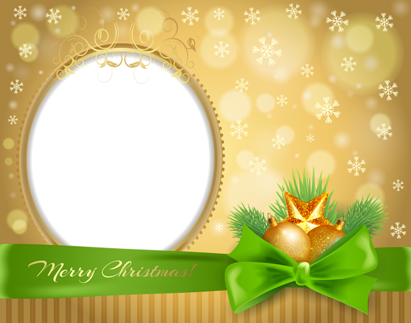This png image - Christmas Gold Transparent PNG Frame, is available for free download