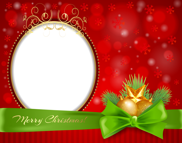 This png image - Christmas Red Transparent PNG Frame, is available for free download
