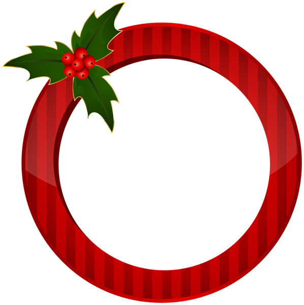 This png image - Christmas Round Red Frame Transparent Image, is available for free download