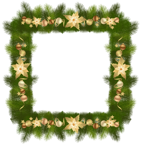 This png image - Christmas Transparent PNG Border Frame, is available for free download
