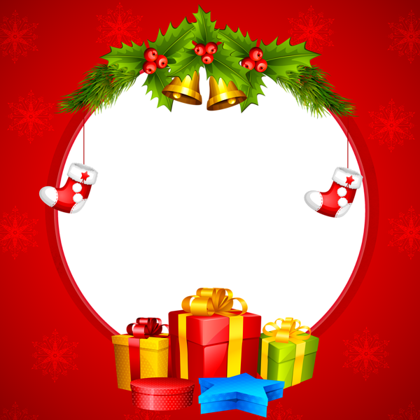 This png image - Christmas Transparent Red PNG Border Frame, is available for free download