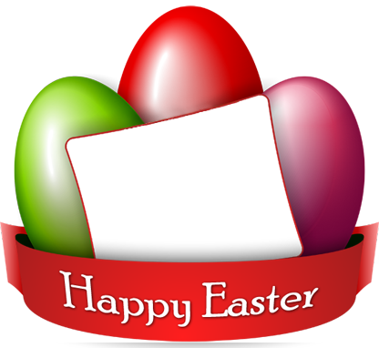 This png image - Easter- frame-eggs, is available for free download