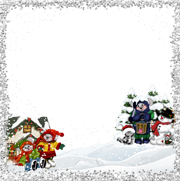 Kids Christmas Frame | Gallery Yopriceville - High-Quality Images and