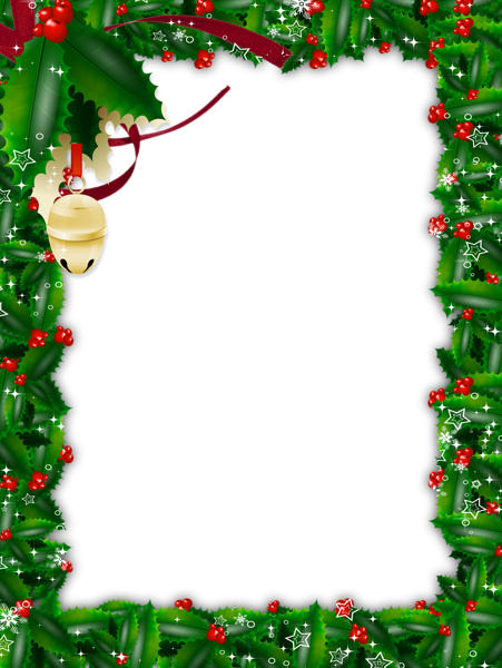This png image - Transparent Christmas Green Photo Frame, is available for free download