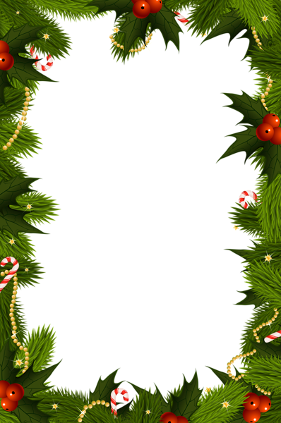 This png image - Transparent Christmas PNG Border Frame, is available for free download
