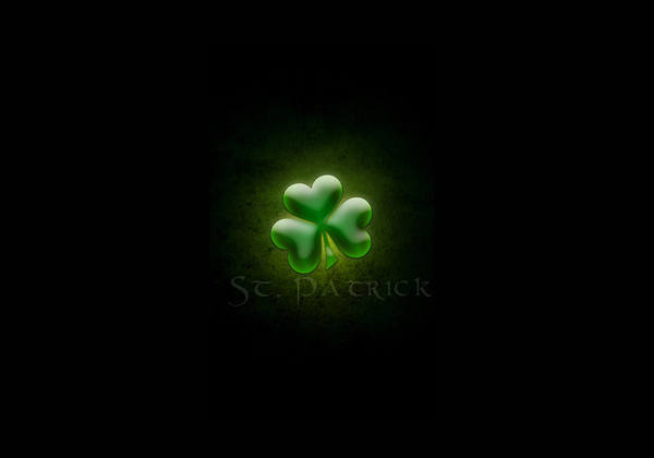 This jpeg image - Black St Patricks Day Wallpaper, is available for free download