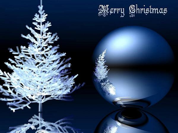 This jpeg image - Christmas-blue, is available for free download