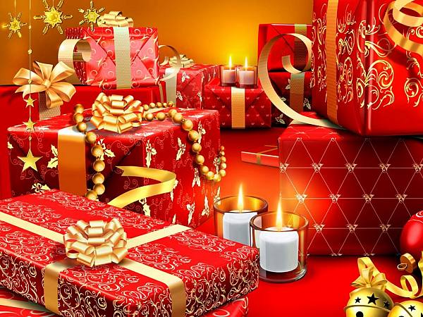 This jpeg image - Christmas Gifts, is available for free download