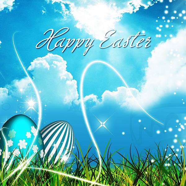 This jpeg image - Happy Easter Egg Wallpaper (3), is available for free download