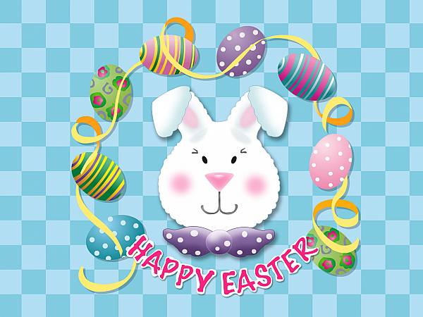 This jpeg image - Happy Easter Bunny, is available for free download