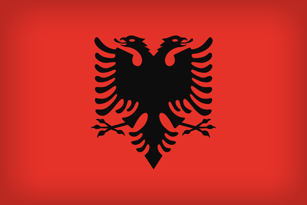 This png image - Albania Large Flag, is available for free download