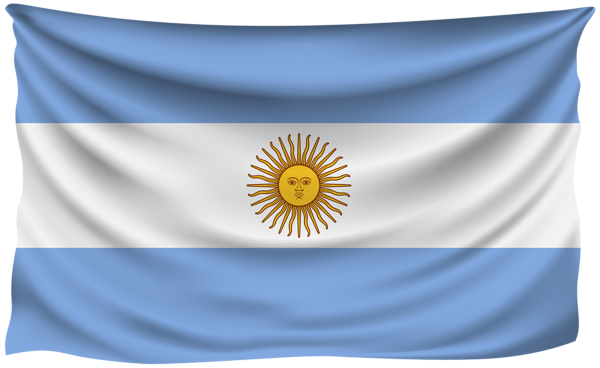 This png image - Argentina Wrinkled Flag, is available for free download