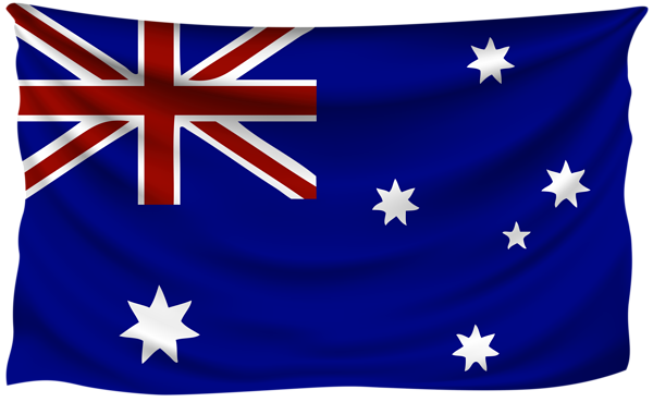 This png image - Australia Wrinkled Flag, is available for free download
